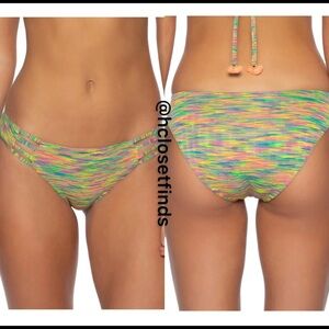 NWT Isabella Rose Prismatic Maui Swim Bottoms